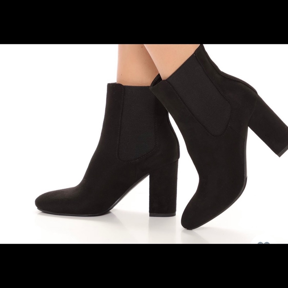 Black booties